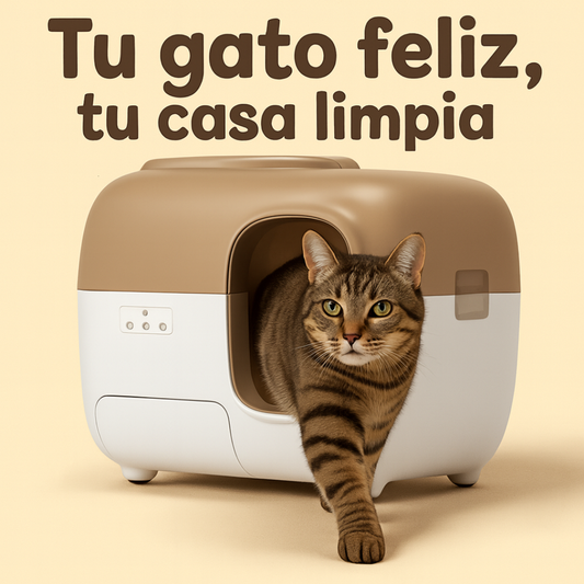 Velier - El Arenero Inteligente que se Limpia Solo